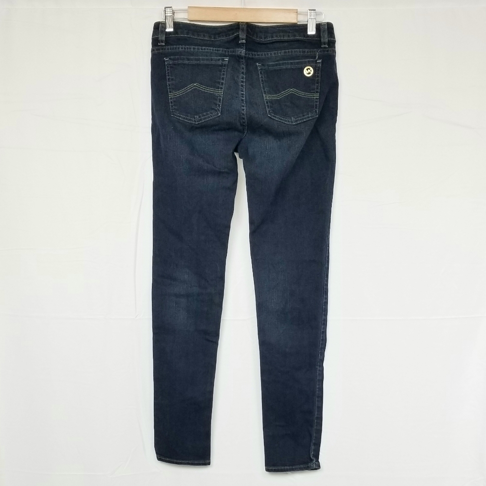Michael Kors Dark Wash Skinny Jeans 2 - Picture 2 of 3
